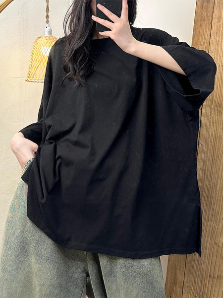 Women Casual Summer Solid Cotton Shirt KL1054 Ada Fashion