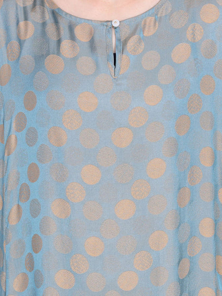 Women Summer Artsy Dot Irregular Strap Maxi Dress OP1030 ZSLS