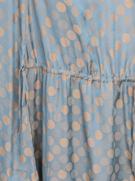 Women Summer Artsy Dot Irregular Strap Maxi Dress OP1030 ZSLS