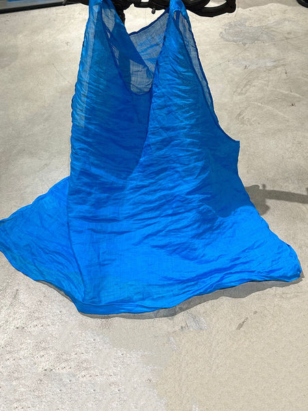 Women Retro Flower Thin O-Neck Loose Ramie Vest PP1025 BUYKUD