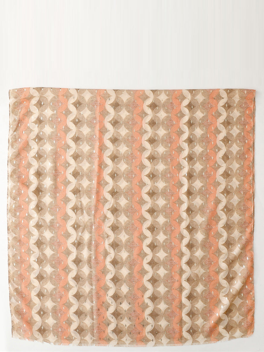 Women Summer Artsy Print Shawl Scarf LL035 BUYKUD