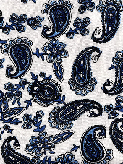 Unisex Summer Flower Print Scarf Hat FD025 BUYKUD