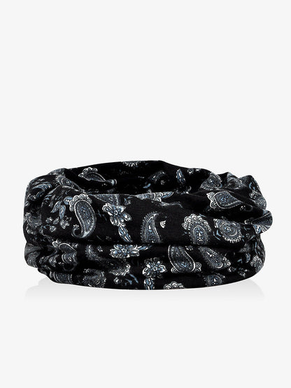 Unisex Summer Flower Print Scarf Hat FD025 BUYKUD