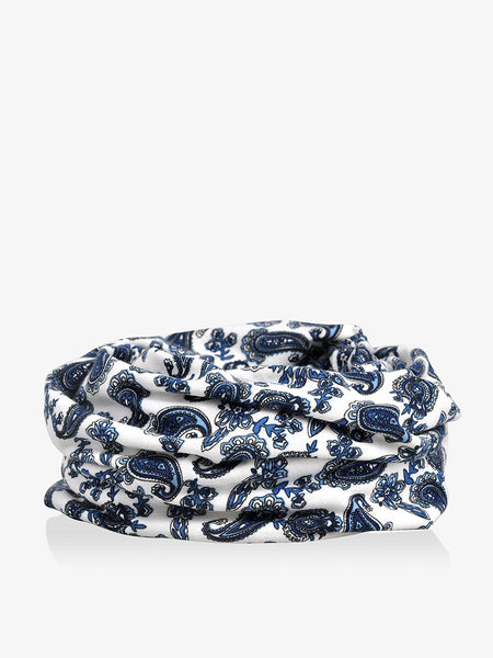 Unisex Summer Flower Print Scarf Hat FD025 BUYKUD