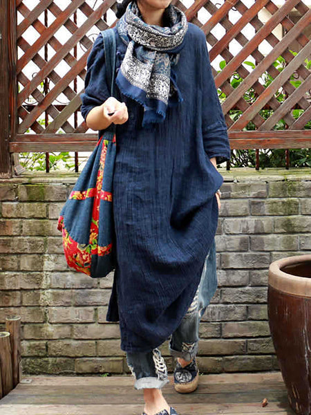 Women Ethnic Spliced 100%Cotton Shawl Scarf RR020 BUYKUD