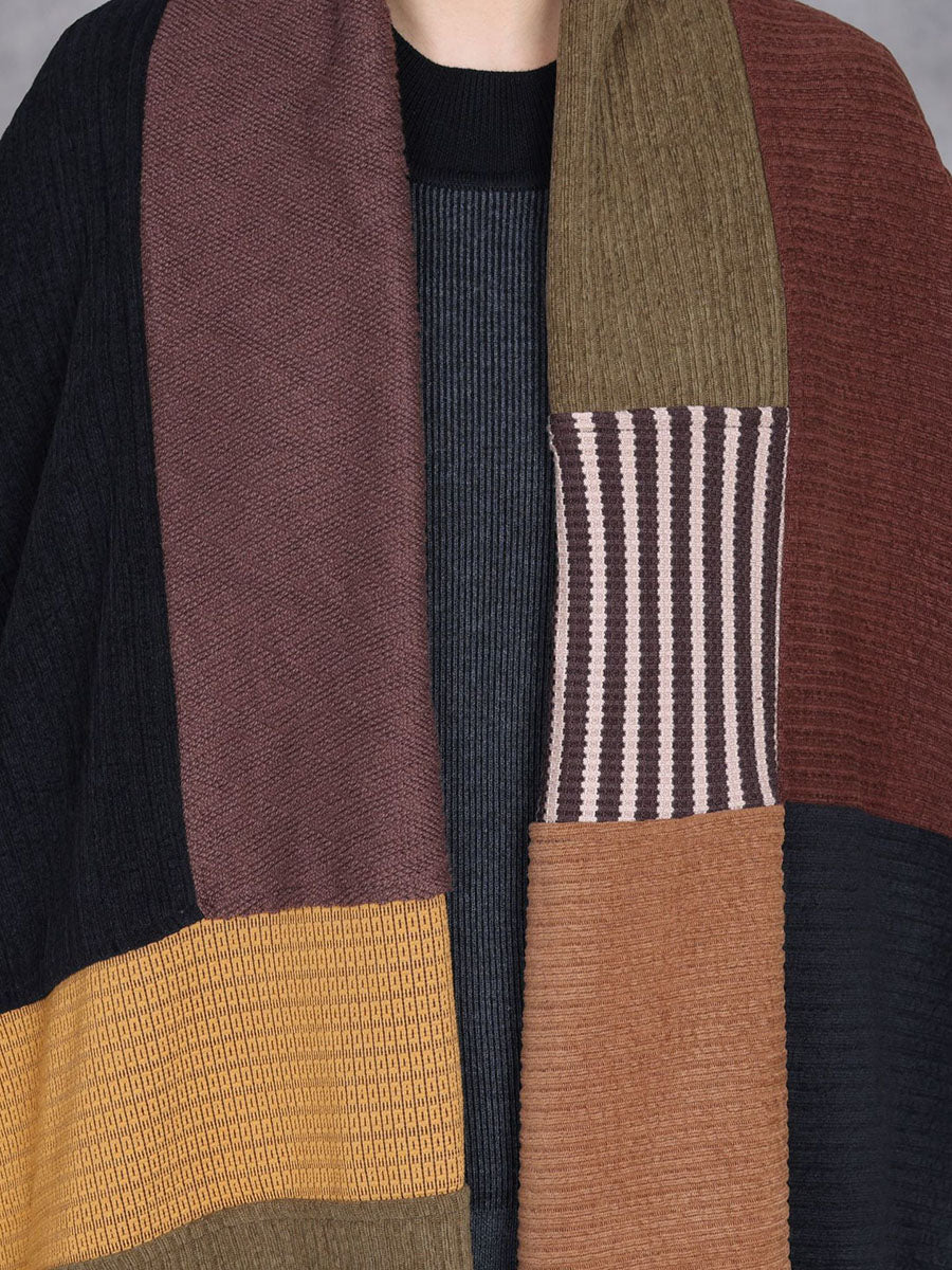 Women Autumn Stylish Irregular Spliced Losse Dress AI1045 BUYKUD