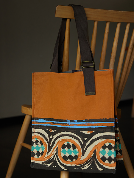 Ethnic Print Large Capacity Shoulder Bag Handbag QN010 BUYKUD