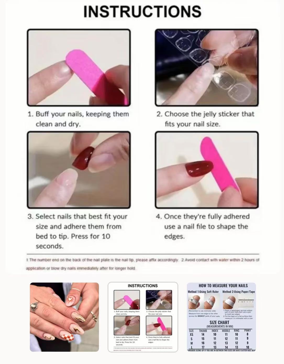 Press On Nails Sets - Lucky Bundles SueWholesale