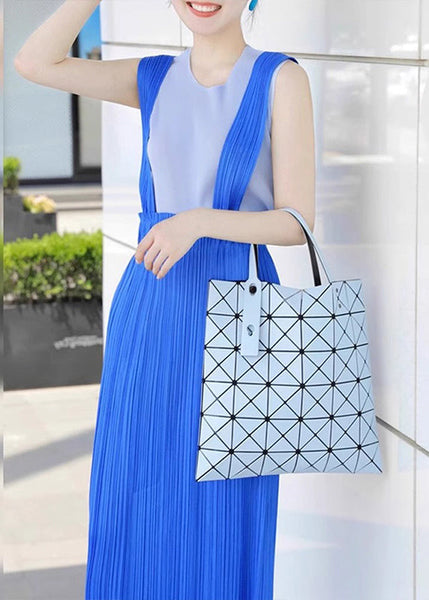 Tank Dress Wrinkled Blue 2025 Summer Set And Top FashionChic