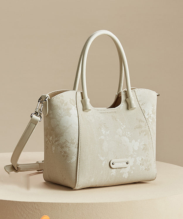 Apricot Tote Bag Fashion Capacity Print New Large 2025 FashionChic