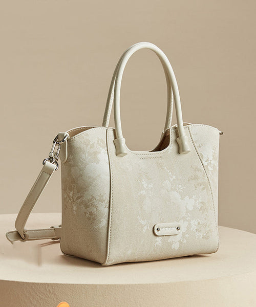 Apricot Tote Bag Fashion Capacity Print New Large 2025 FashionChic