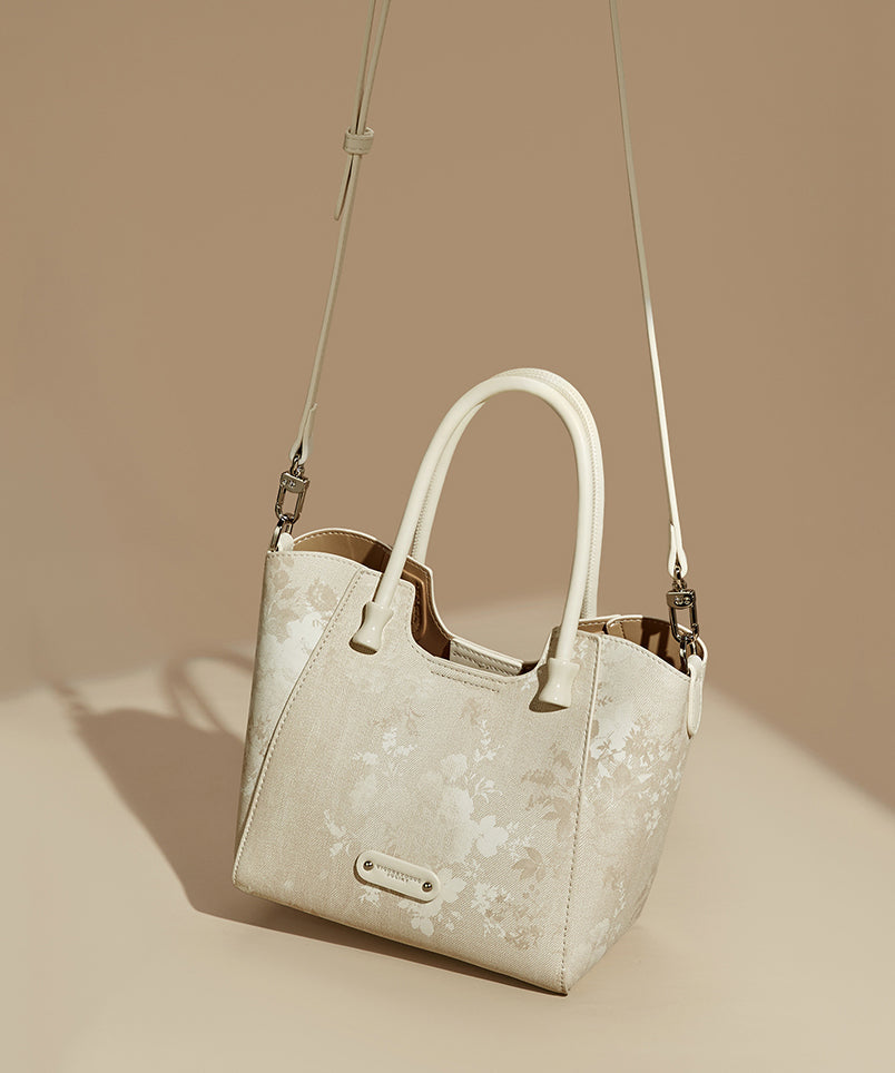 Apricot Tote Bag Fashion Capacity Print New Large 2025 FashionChic