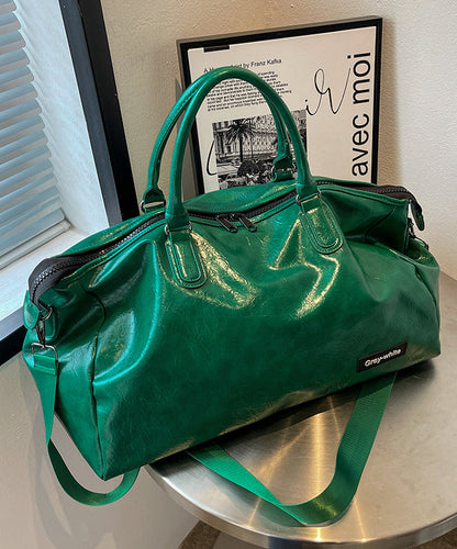 2025 New Green Large Capacity Faux Leather Tote Handbag YR039 ABC