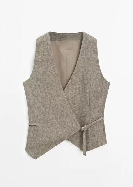 Neck Pieces Pants 2025 Tops V Set And Summer Two New FashionChic