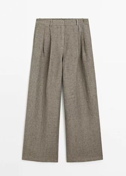 Neck Pieces Pants 2025 Tops V Set And Summer Two New FashionChic