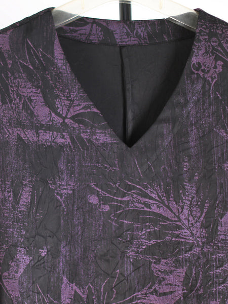 Vintage Summer Suits Flower Loose V-Neck Women FashionChic