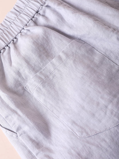 Pants Pure Straight Women 100%Linen Summer Color FashionChic