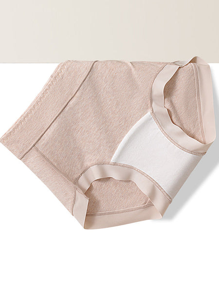 High Pieces Color Women Underwear Cotton Pure 5 Waist FashionChic