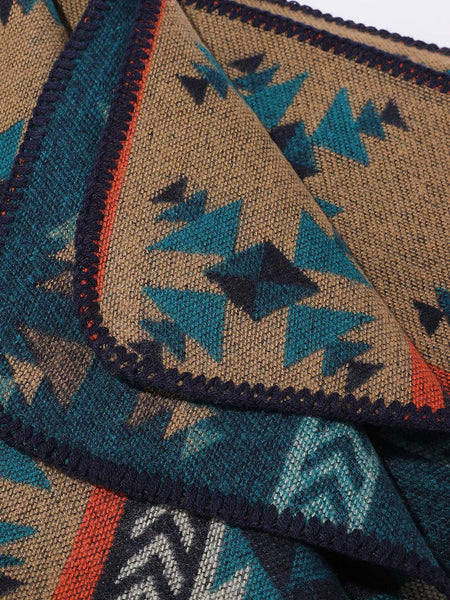 Warm Vintage Travel Geometric Women Shawl FashionChic