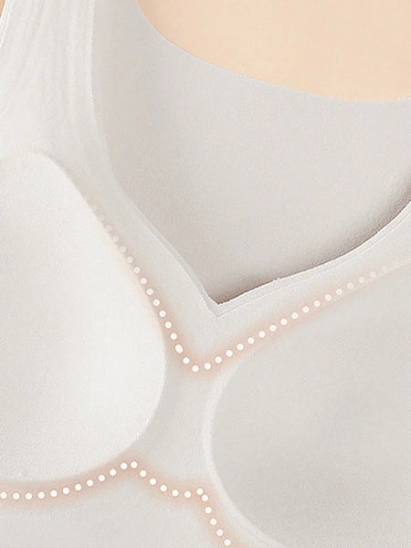 Casual Color Base Vest Pure Autumn Women V-Neck FashionChic