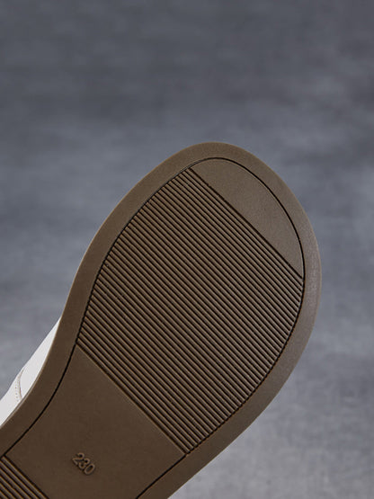 Women Soft Toe Leather Sandals Summer Open FashionChic