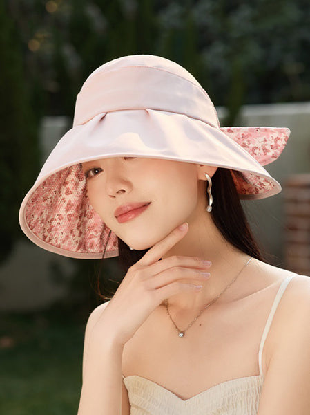 Floral Summer Sunproof Bowknot Women Artsy Hat FashionChic