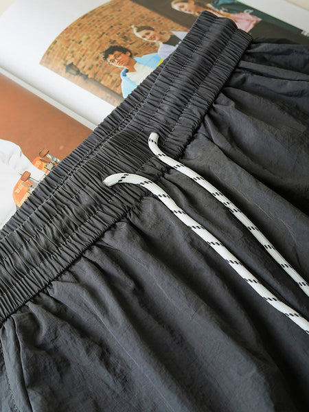 Women Summer Casual Solid Loose Wide-leg Pants CX057 XE