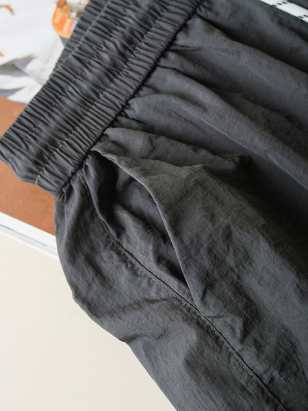 Women Summer Casual Solid Loose Wide-leg Pants CX057 XE