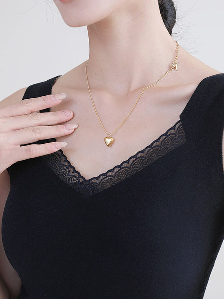 Women Seamless Lace Warm With Breast Pads Base Underwear AX1010 Genistyle Shop