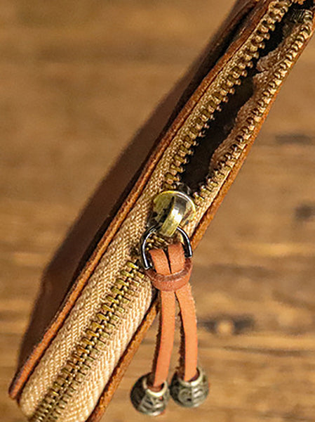 Leather Genuine Square Coin Women Purse Casual FashionChic