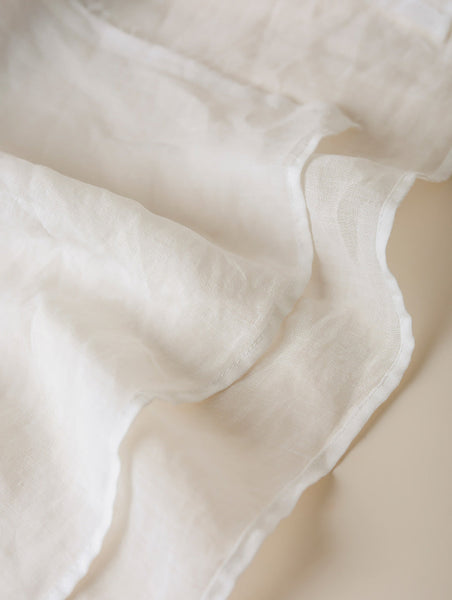 Women Summer Casual Split Hem Print O-Neck Ramie Shirt LL042 BUYKUD