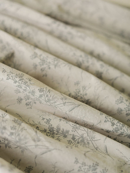 Women Summer Artsy Floral Shirred Cotton Skirt WE1042 Ada Fashion