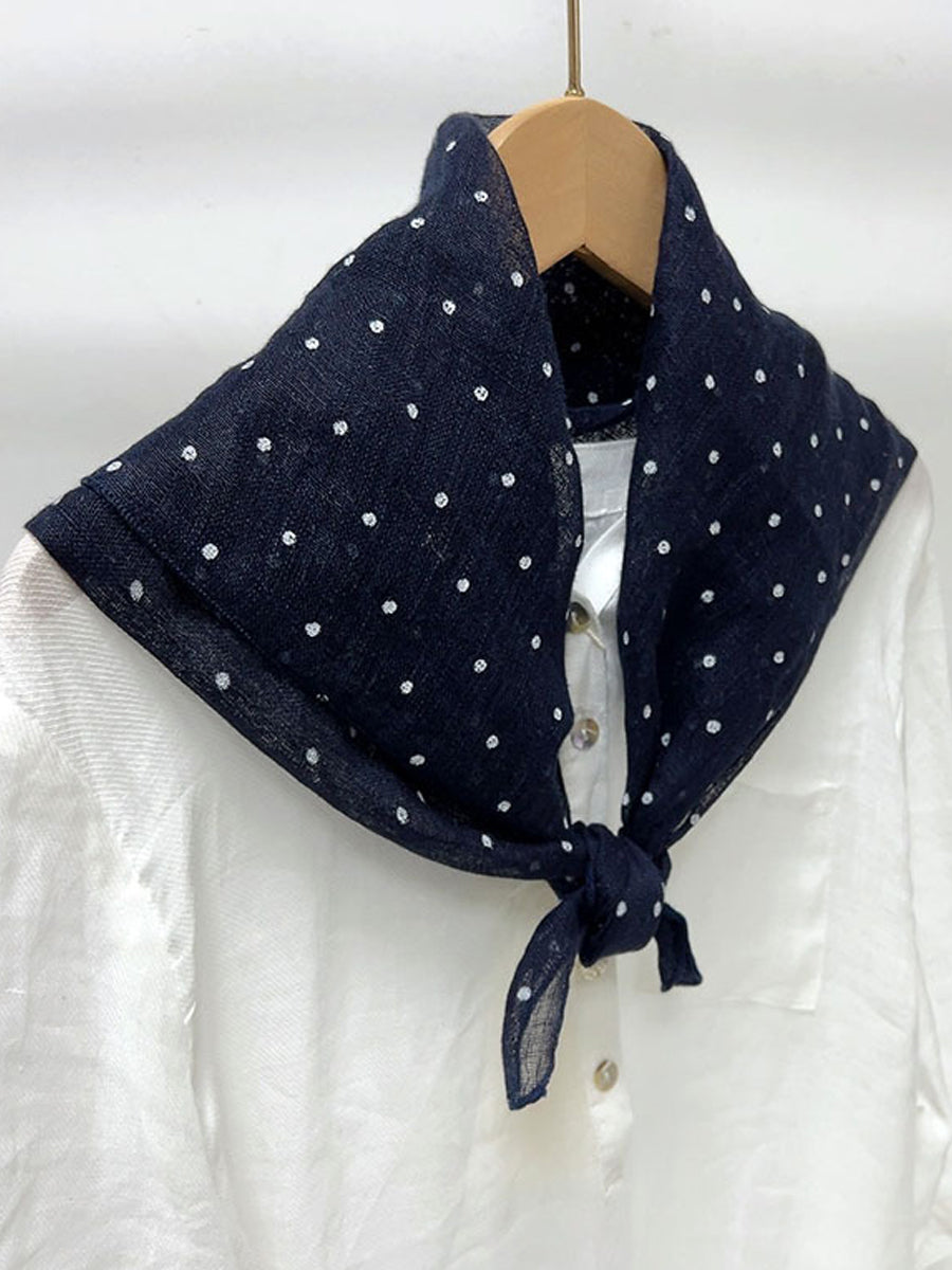 Vintage Stripe Women Casual Plaid Square Scarf FashionChic
