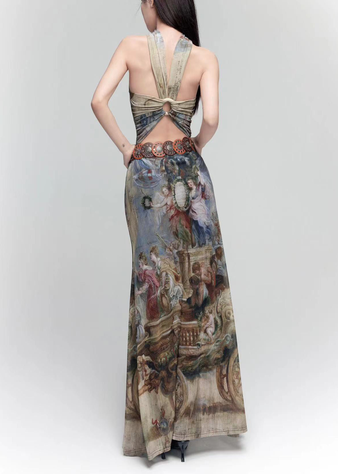 Original Shoulder Photo Long Color French Cold Dress Design Tulle FashionChic