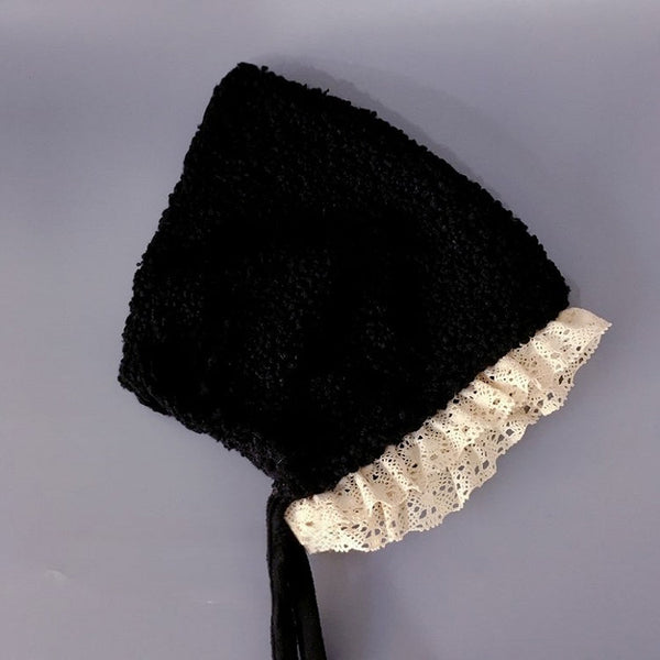 Colors Hat Trim 4 Tie Long Lace with FashionChic