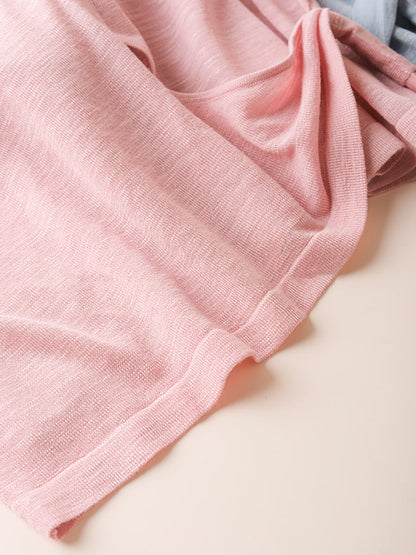 Women Summer Artsy Strap O-Neck Solid Shirt CX005 BUYKUD