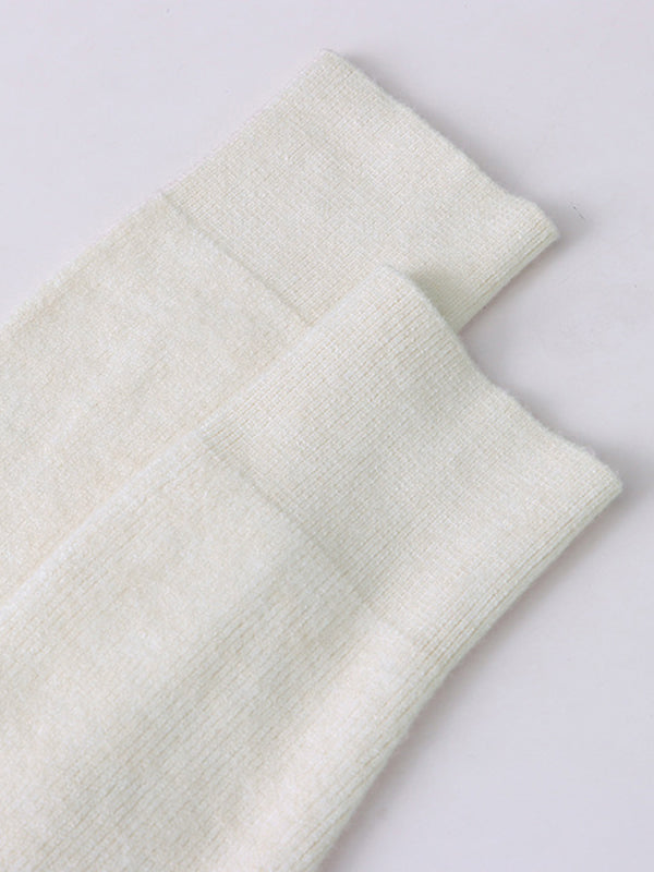 Elegant Grey High-Neck Buttoned Decor Long Sleeve Knit Sweater AN1050 Genistyle Shop