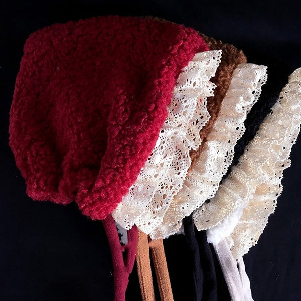 Colors Hat Trim 4 Tie Long Lace with FashionChic