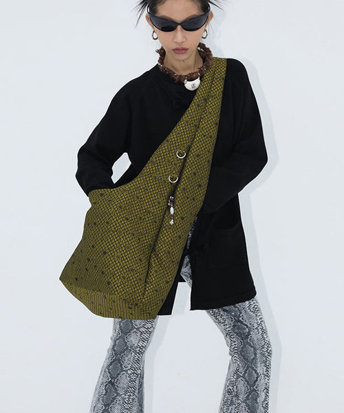 American Style Large Capacity Embroidery Messenger Bag MM064 Bag-BGS240620