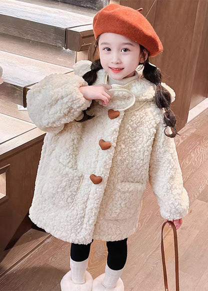 Art Purple Patchwork Pockets Faux Fur Girls Hoodie Long Coat Winter WL033 MM-RCTZ-CGTS241120