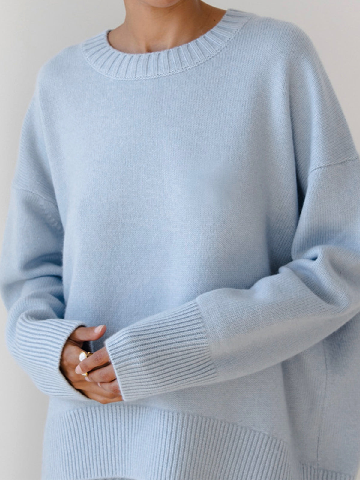 Candyfloss Oversized Pullover Sweater Furdela