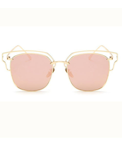 Beautiful Pink Vacation Beach Metal Sunglasses XS1048 Ada Fashion