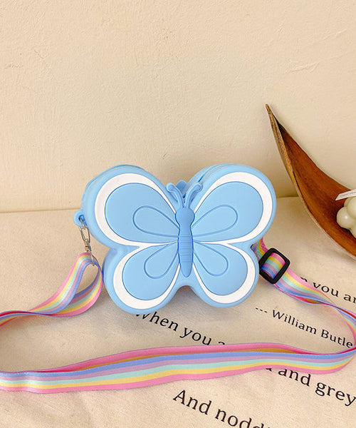 Beautiful Purple Butterfly Kids Girls Messenger Bag IU010 Bag-BGS240803