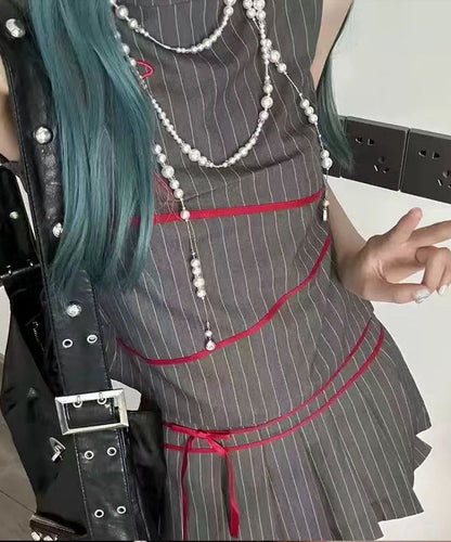 Beautiful White Alloy Pearl Crystal Gratuated Bead Necklace YR003 ABC