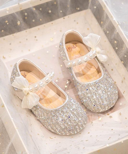 Shoes 2025 Beige Soft New Bottom Zircon Princess Girls' FashionChic