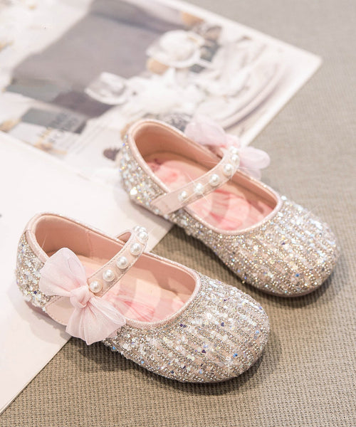 Shoes 2025 Beige Soft New Bottom Zircon Princess Girls' FashionChic