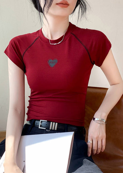 Summer Cotton Bohemian Mulberry Tanks Print Silm FashionChic