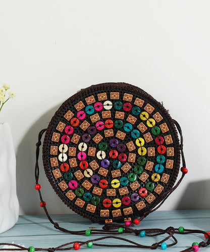 Bohemian Stylish Handicrafts Wooden Messenger Bag HJ1049 Ada Fashion