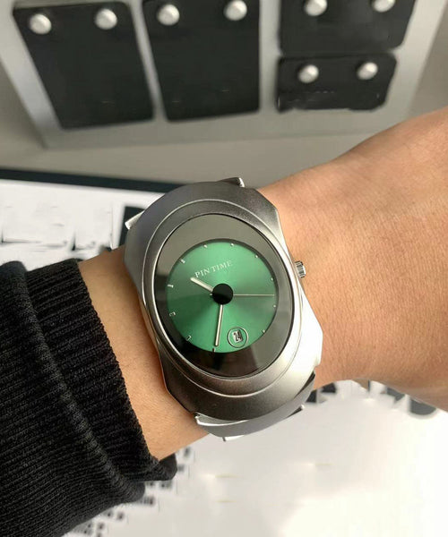 Steel Stainless Watches Movement Square Quartz Green Boho FashionChic