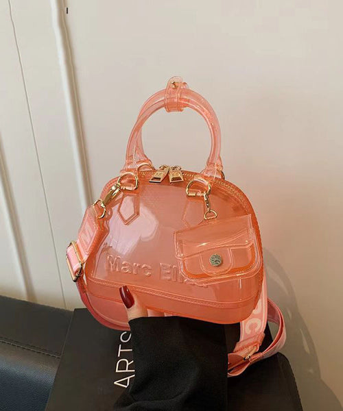 Durable Mixed Color Boho Solid Tote Girls Handbag FashionChic